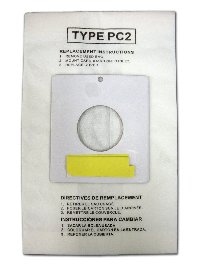 ENVIROCARE أكياس غبار مكنسة كهربائية ميكرو فلتر بديلة من إنفايروكير تناسب نوع شارب PC-2 عبوة 10 - Image 2